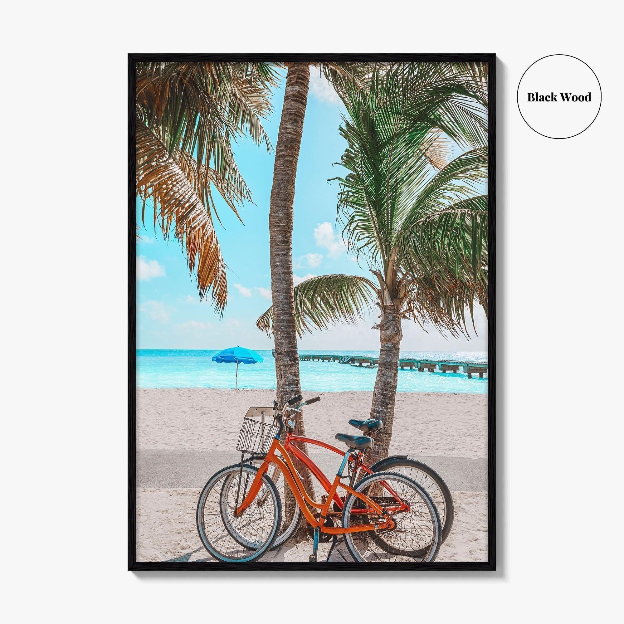 Key West Fine Art Photo Print, Florida, Clarence S Higgs Memorial Beach, USA Poster