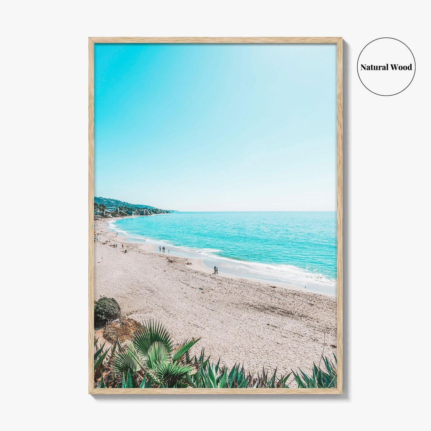 Laguna Beach Blue Fine Art Photo Print, Orange County California Wall Poster USA