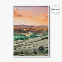 Langhe Fine Art Photo Print, Barolo, Piedmont Italy, Vineyard Landscape Poster, UNESCO
