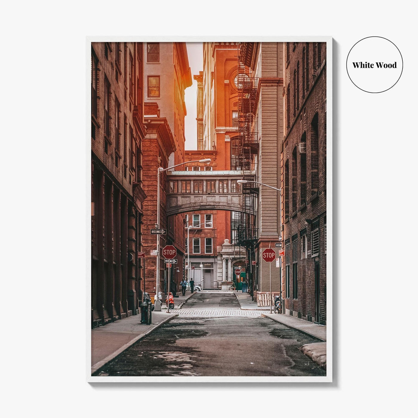 Manhattan Fine Art Photo Print, Tribeca Street, New York City NYC, Photo Poster