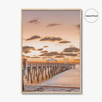 Jupiter Fine Art Photo Print, Juno Beach Pier, Juno Florida USA Poster