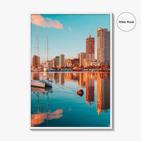 Manila Skyline Fine Art Photo Print, Manila Bay, Philippines Wall Decor Poster