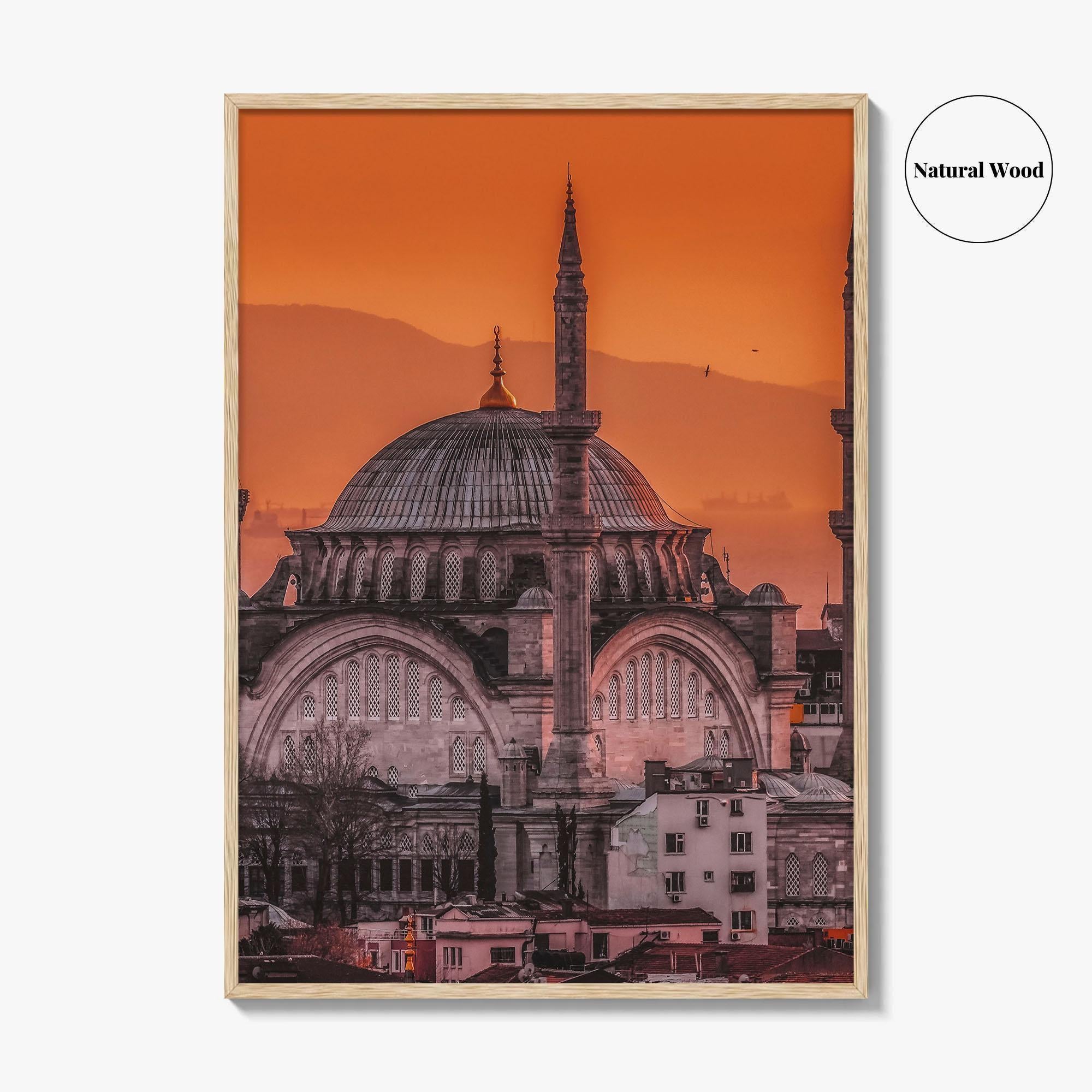 Istanbul Fine Art Photo Print, Suleymaniye Mosque, Turkey Wall Poster