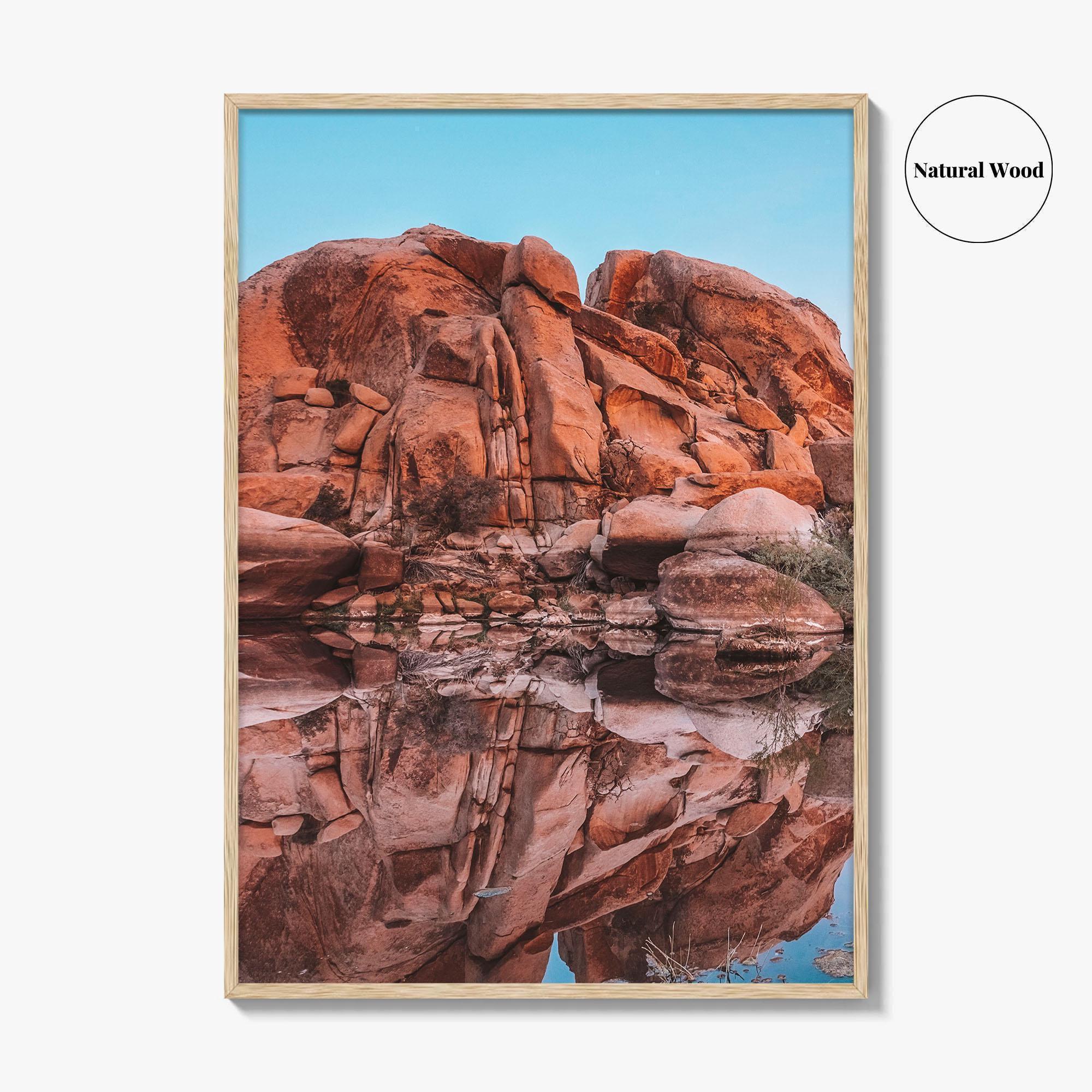 Joshua Tree National Park Fine Art Photo Print, Barker Dam, California Poster