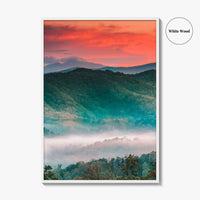 Great Smoky Mountains National Park Fine Art Photo Print, Tennessee North Carolina Poster, Landscape