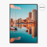 Manila Skyline Fine Art Photo Print, Manila Bay, Philippines Wall Decor Poster