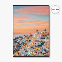 Oia Santorini Greece Fine Art Photo Print, Greek Island Wall Decor Poster