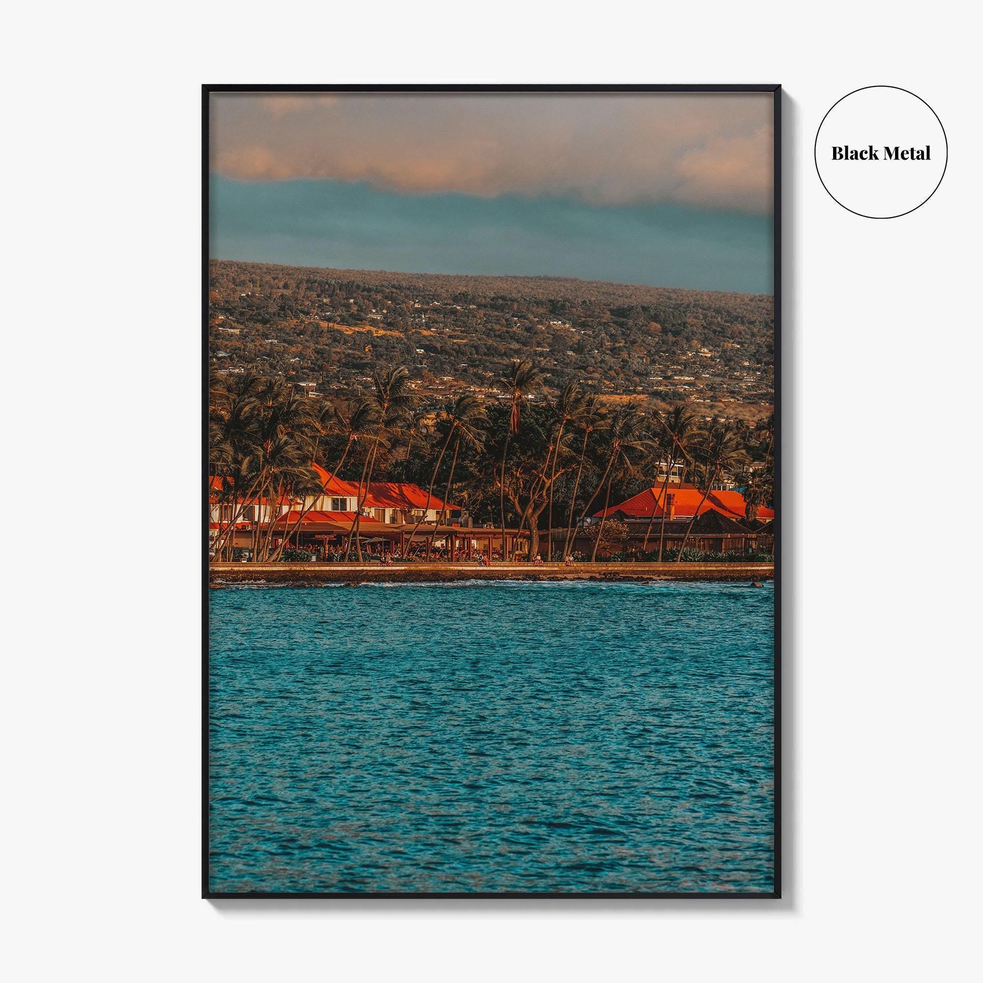 Kailua-Kona Fine Art Photo Print, Hawaii, Big Island Wall Poster, United States