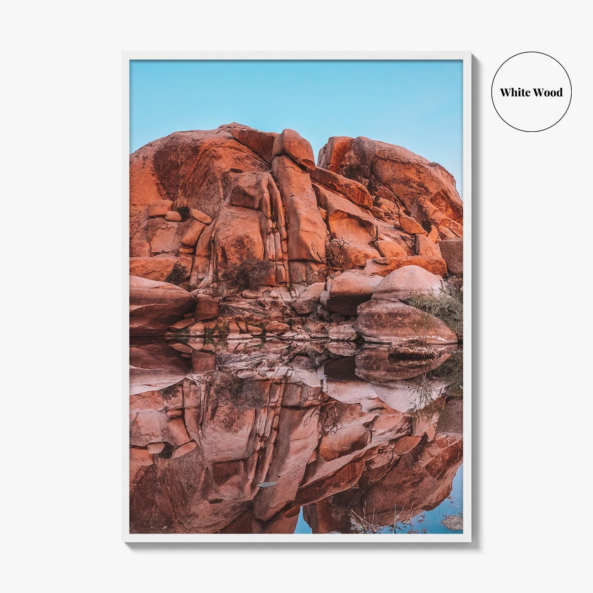 Joshua Tree National Park Fine Art Photo Print, Barker Dam, California Poster