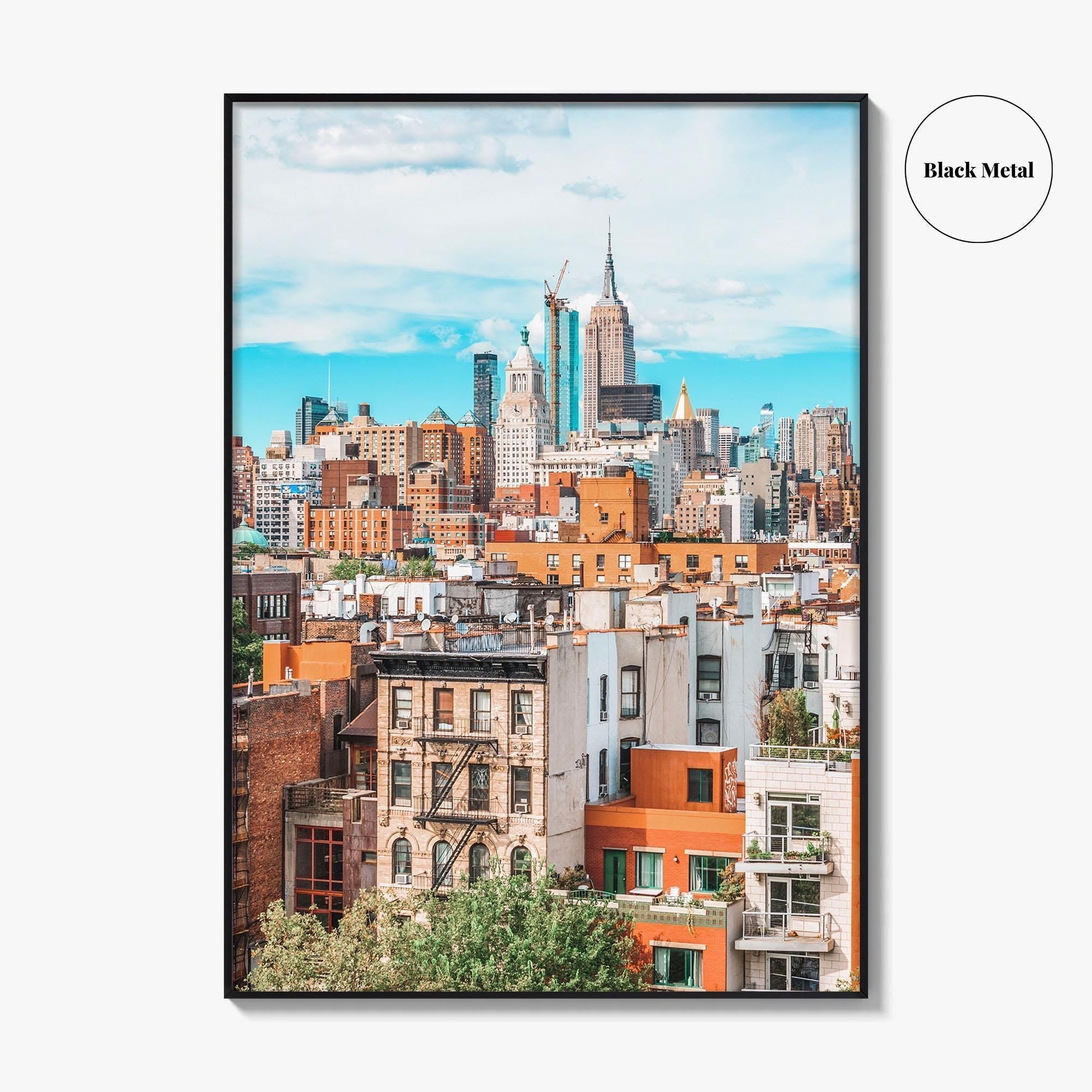 Lower East Side Skyline Fine Art Photo Print, New York City, Manhattan NYC Poster