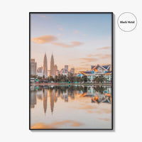 Kuala Lumpur Skyline Fine Art Photo Print, Titiwangsa Park, Malaysia, KL, Waterfront