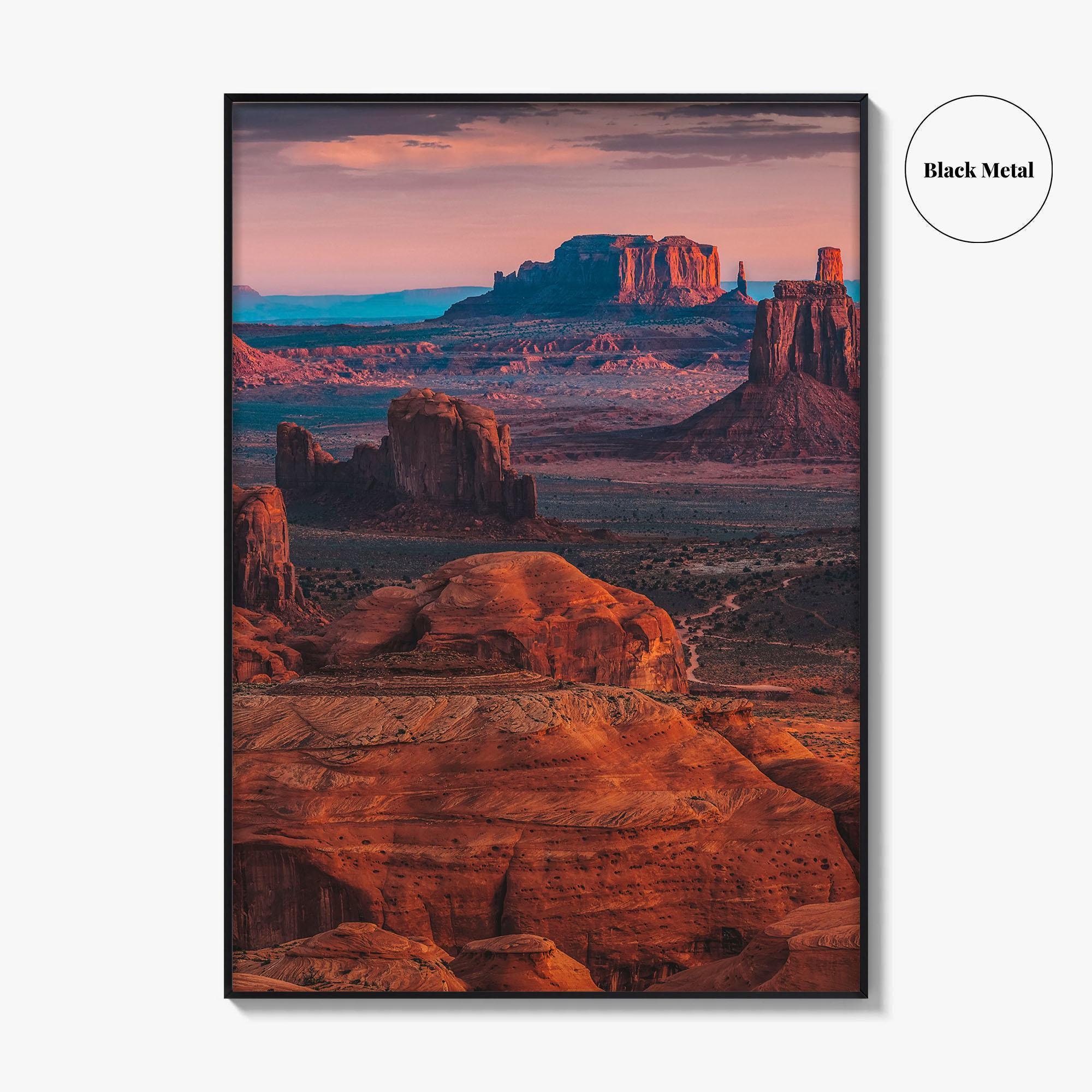 Monument Valley Fine Art Photo Print, Hunts Mesa, Arizona Landscape Wall Art Poster