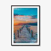 Islamorada Fine Art Photo Print, Florida Keys, FL, USA, Dock, Pier, Poster
