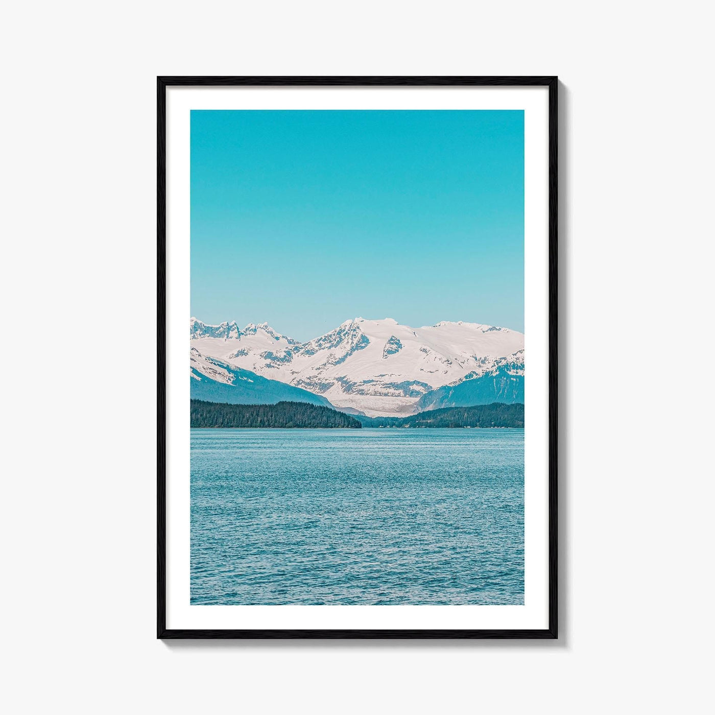 Juneau Blue Fine Art Photo Print, Mendenhall Glacier, Alaska, USA, Wall Decor, Poster