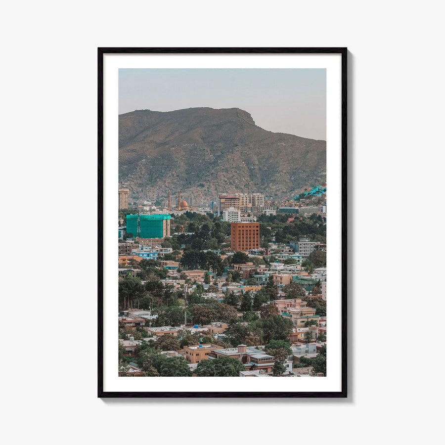 Kabul Skyline Fine Art Photo Print, Afghanistan, Capital City Wall Decor Poster