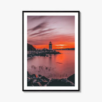 Salem Massachusetts Fine Art Photo Print, Fort Pickering Lighthouse, Winter Island, USA