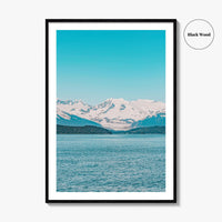 Juneau Blue Fine Art Photo Print, Mendenhall Glacier, Alaska, USA, Wall Decor, Poster