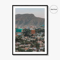Kabul Skyline Fine Art Photo Print, Afghanistan, Capital City Wall Decor Poster