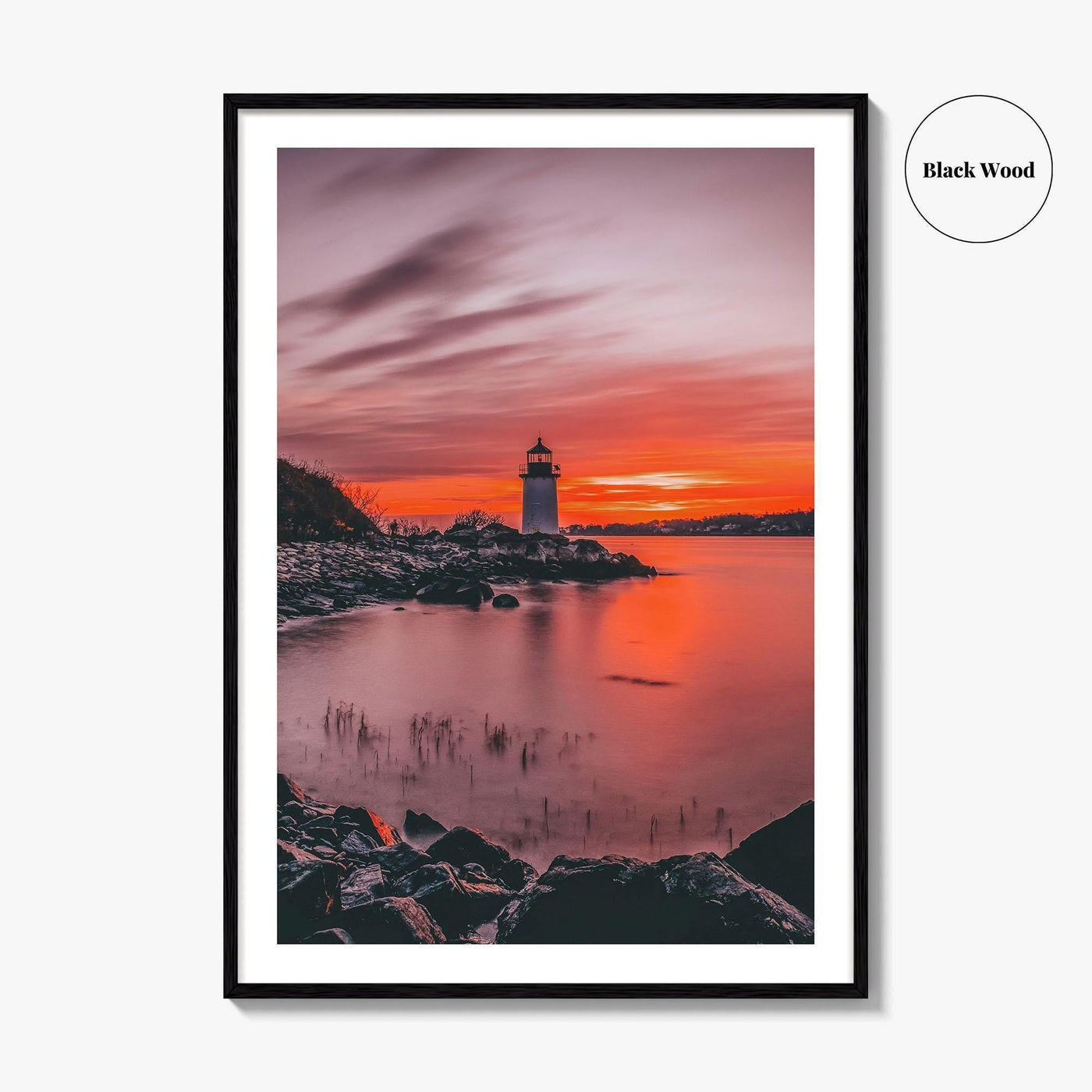 Salem Massachusetts Fine Art Photo Print, Fort Pickering Lighthouse, Winter Island, USA