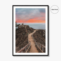 Marin County Fine Art Photo Print, Muir Beach Overlook, California Bay Area Wall Poster