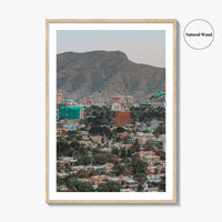 Kabul Skyline Fine Art Photo Print, Afghanistan, Capital City Wall Decor Poster