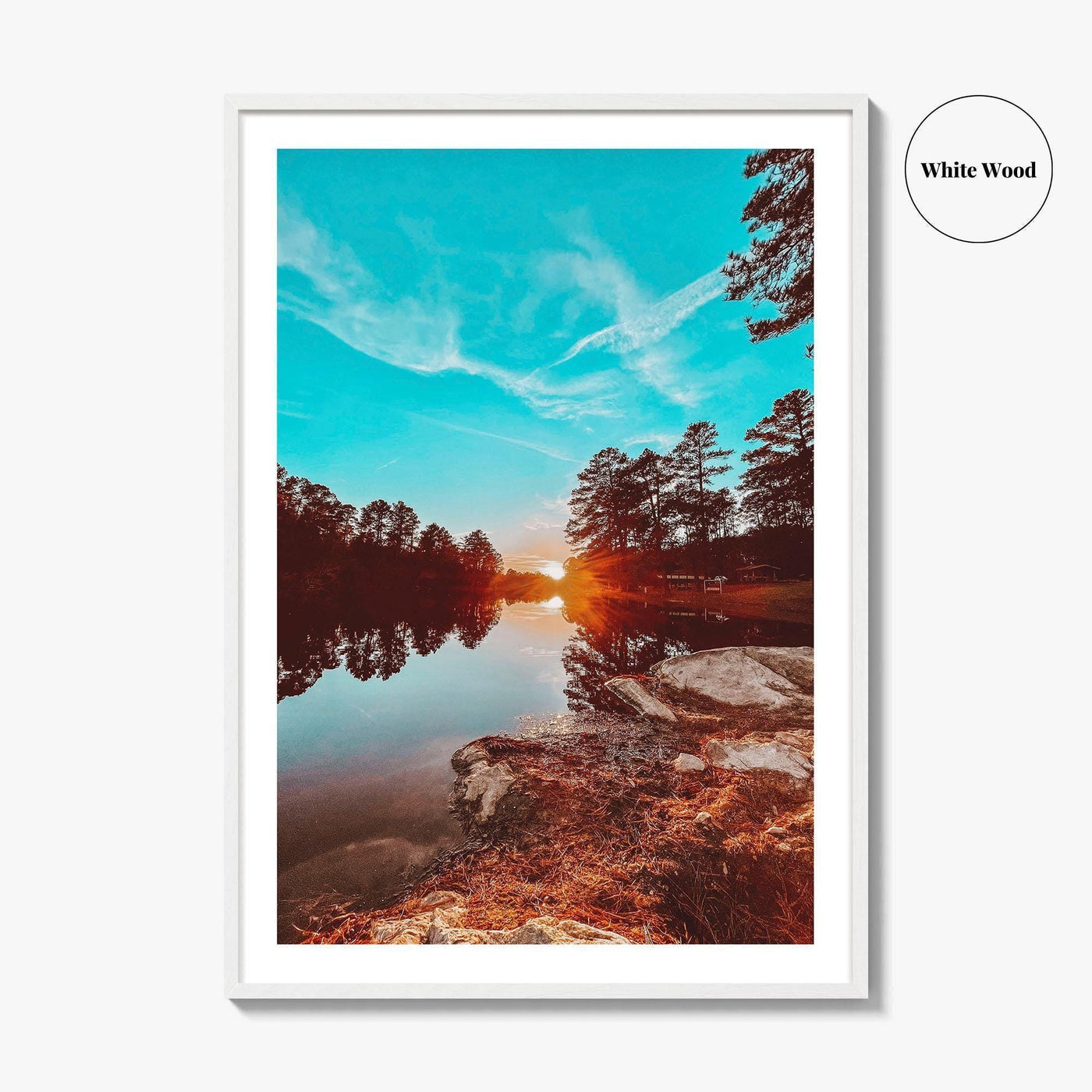 Lexington South Carolina Fine Art Photo Print, Gibson Pond Park, USA Wall Decor Poster