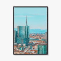 Milan Skyline Fine Art Photo Print, Milano, Lombardy, Italy Wall Poster