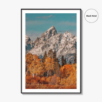 Grand Teton National Park Fine Art Photo Print, Teton Range, Wyoming Poster