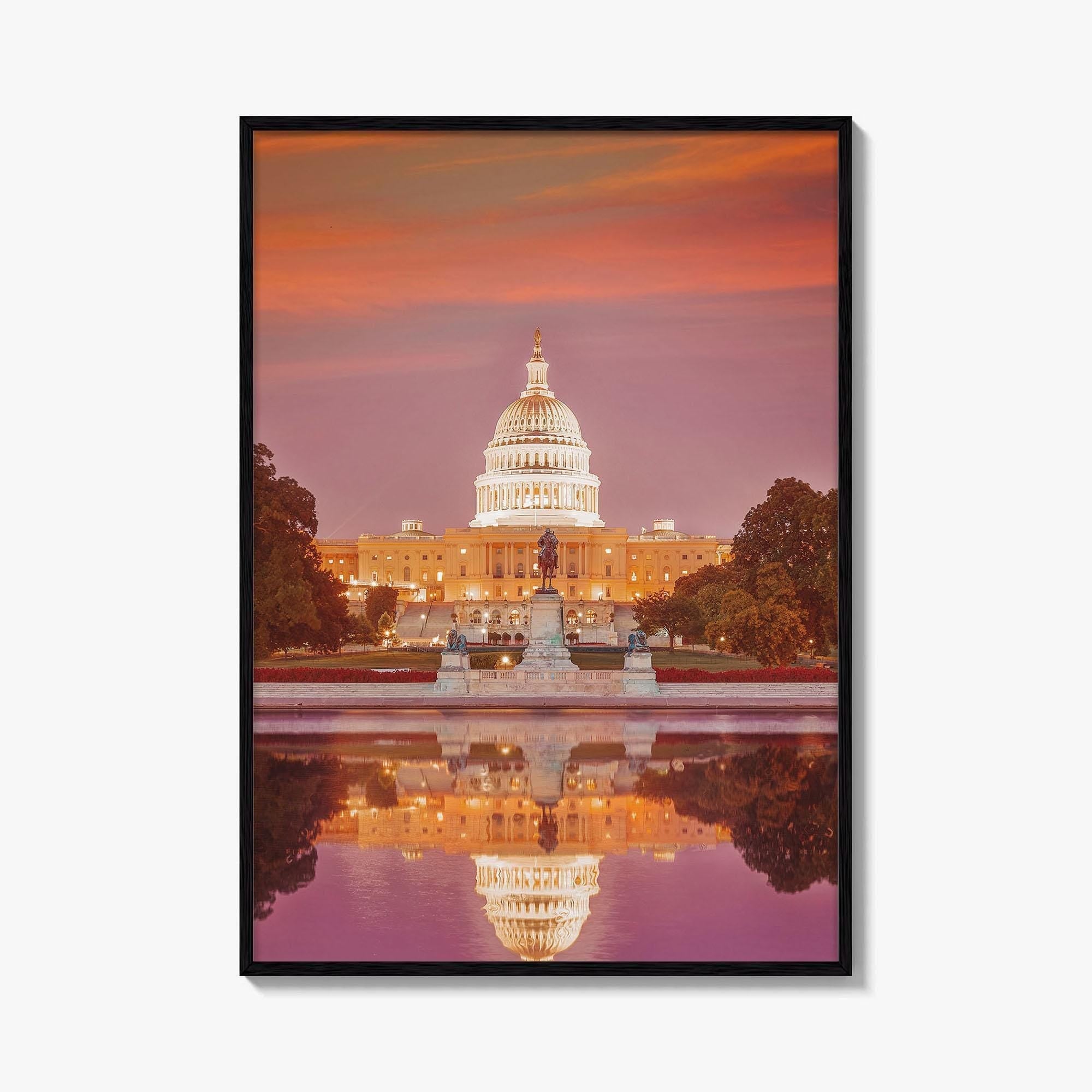 Washington DC Fine Art Photo Print, United States Capitol Building, Wall Decor Poster