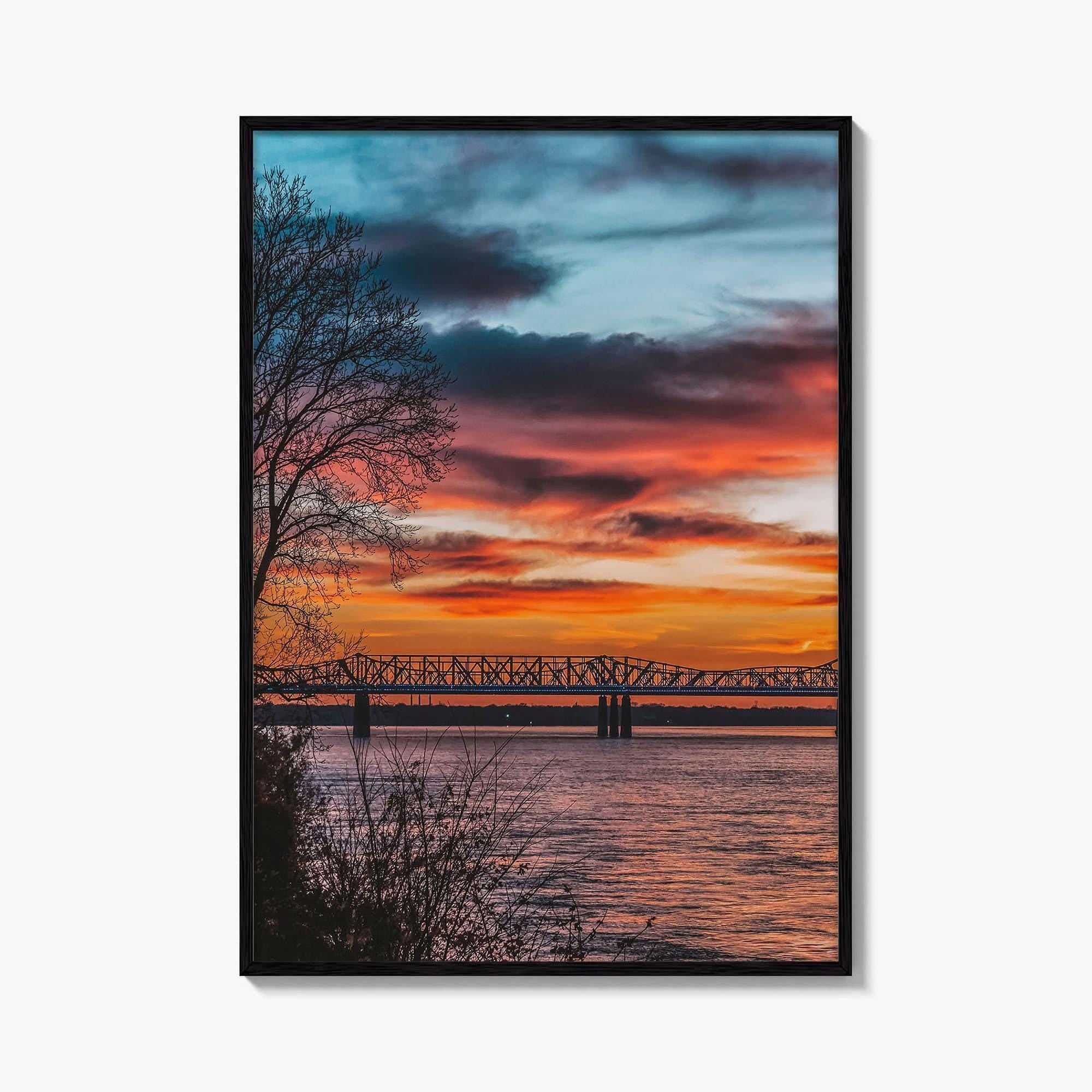Memphis Fine Art Photo Print, TN, USA, Mississippi River, Wall Decor