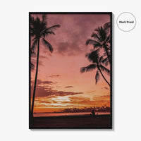Kailua-Kona Fine Art Photo Print, Kona Hawaii Big Island USA Wall Poster