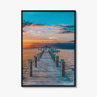 Islamorada Fine Art Photo Print, Florida Keys, FL, USA, Dock, Pier, Poster