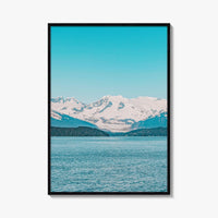 Juneau Blue Fine Art Photo Print, Mendenhall Glacier, Alaska, USA, Wall Decor, Poster