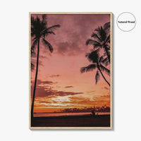 Kailua-Kona Fine Art Photo Print, Kona Hawaii Big Island USA Wall Poster