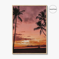 Kailua-Kona Fine Art Photo Print, Kona Hawaii Big Island USA Wall Poster