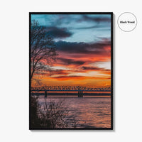 Memphis Fine Art Photo Print, TN, USA, Mississippi River, Wall Decor