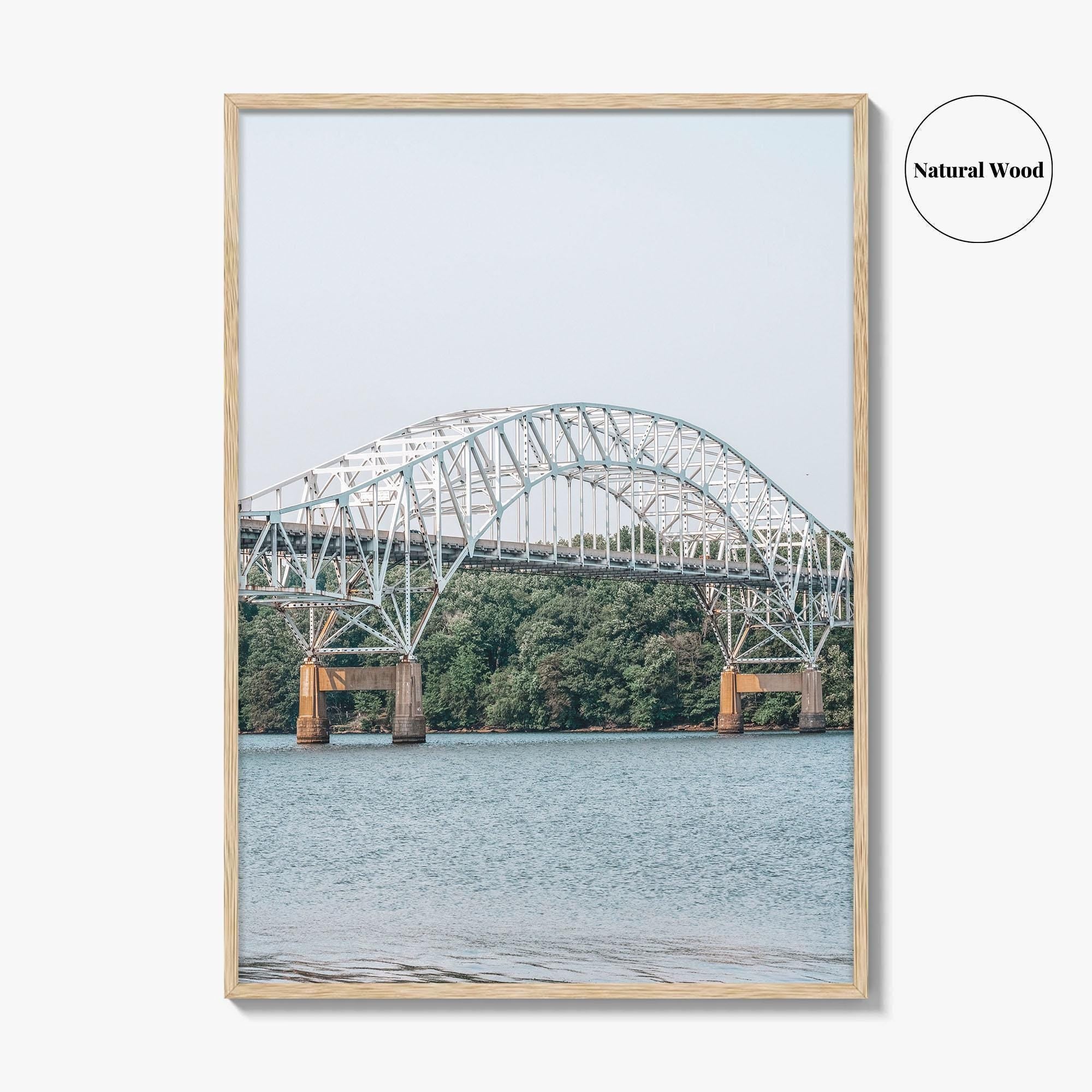 Maryland Fine Art Photo Print, Thomas J Hatem Memorial Bridge, Havre de Grace