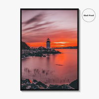 Salem Massachusetts Fine Art Photo Print, Fort Pickering Lighthouse, Winter Island, USA