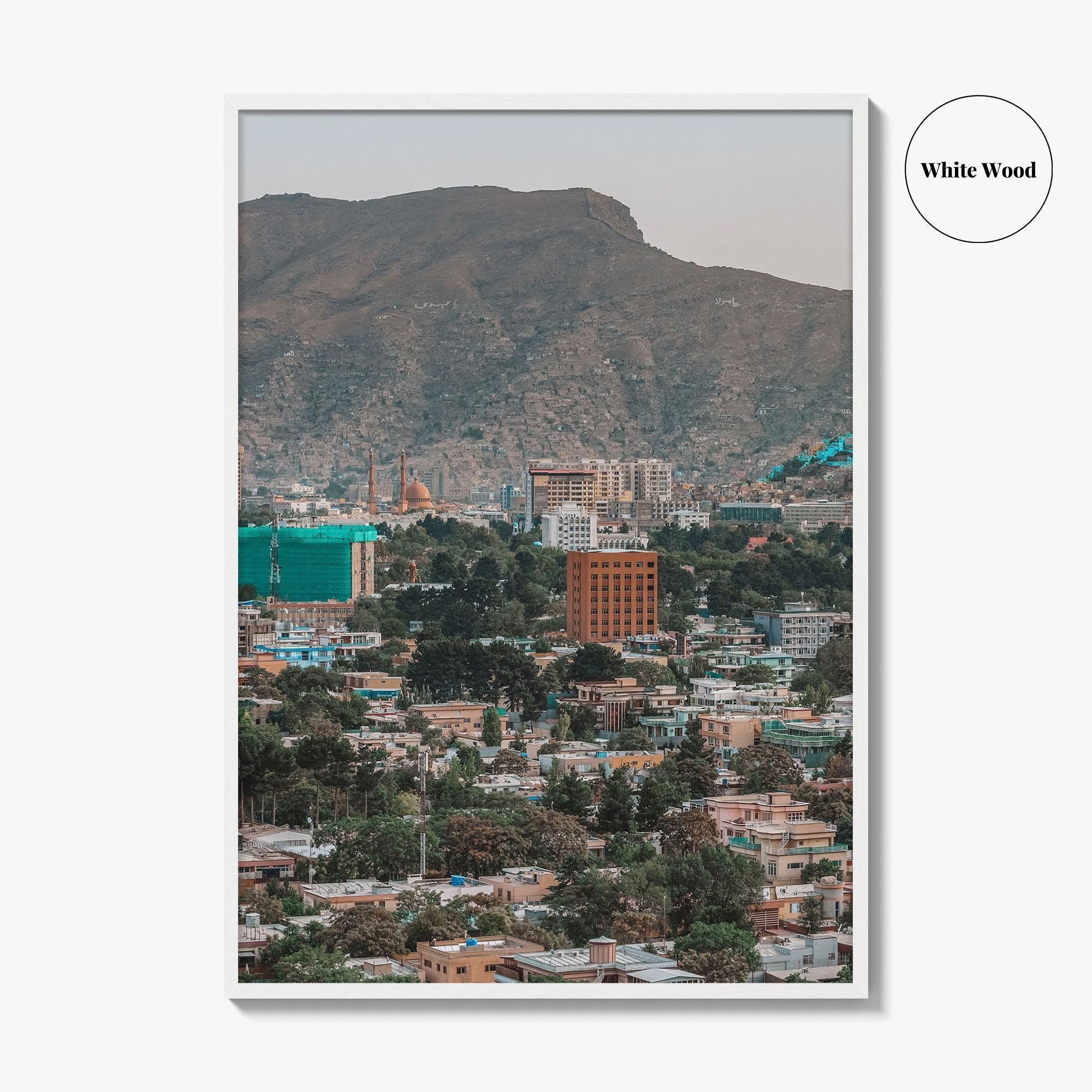 Kabul Skyline Fine Art Photo Print, Afghanistan, Capital City Wall Decor Poster
