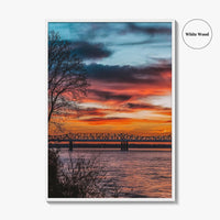 Memphis Fine Art Photo Print, TN, USA, Mississippi River, Wall Decor