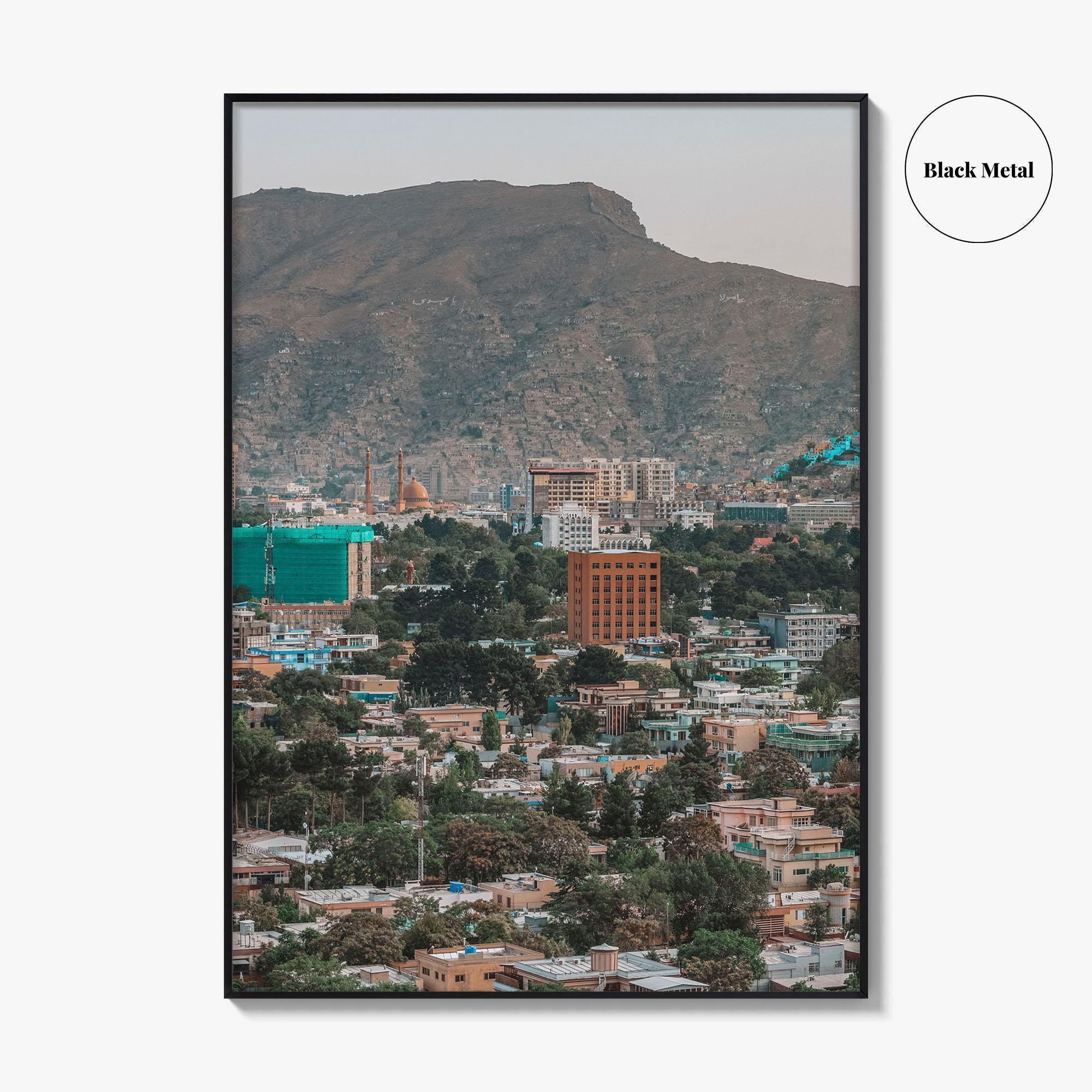 Kabul Skyline Fine Art Photo Print, Afghanistan, Capital City Wall Decor Poster