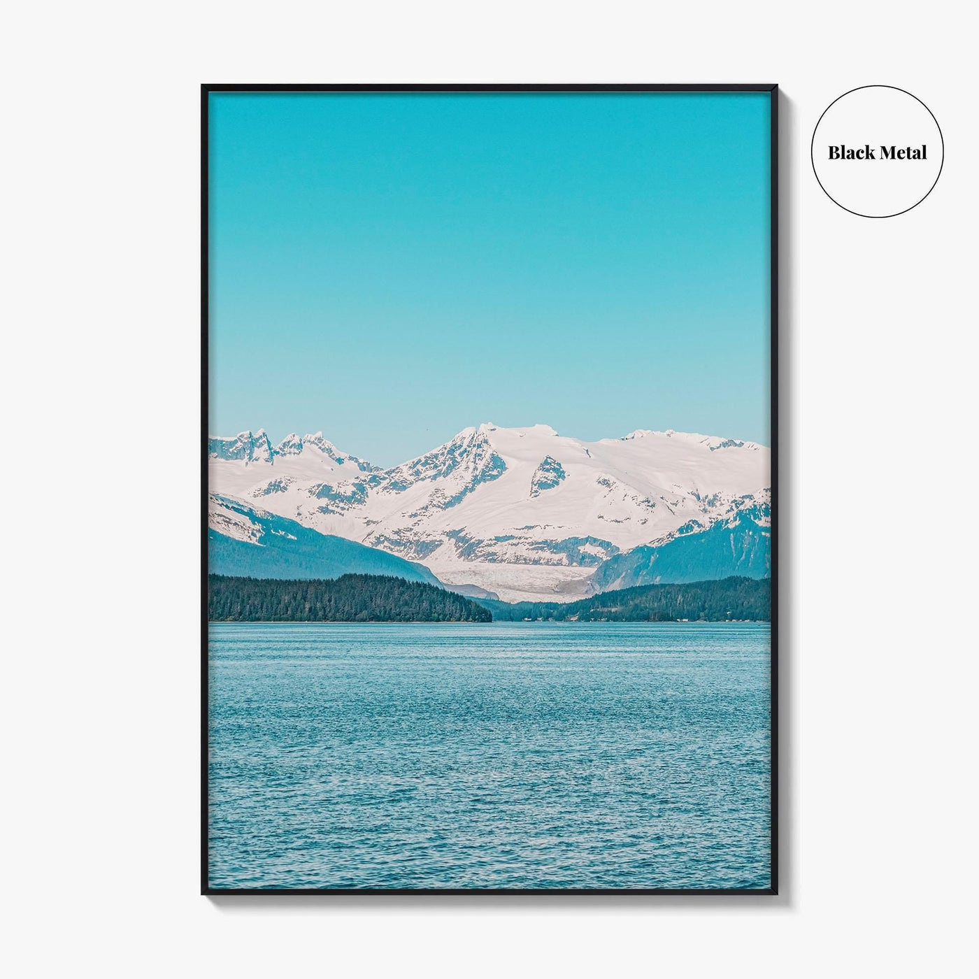 Juneau Blue Fine Art Photo Print, Mendenhall Glacier, Alaska, USA, Wall Decor, Poster