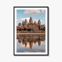 Angkor Wat Fine Art Photo Print, Siem Reap, Cambodia, Temple, Reflection, Wall Decor, Poster