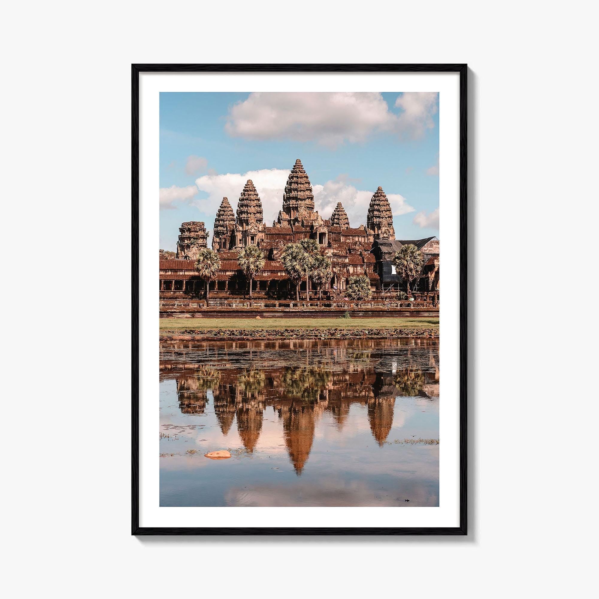 Angkor Wat Fine Art Photo Print, Siem Reap, Cambodia, Temple, Reflection, Wall Decor, Poster