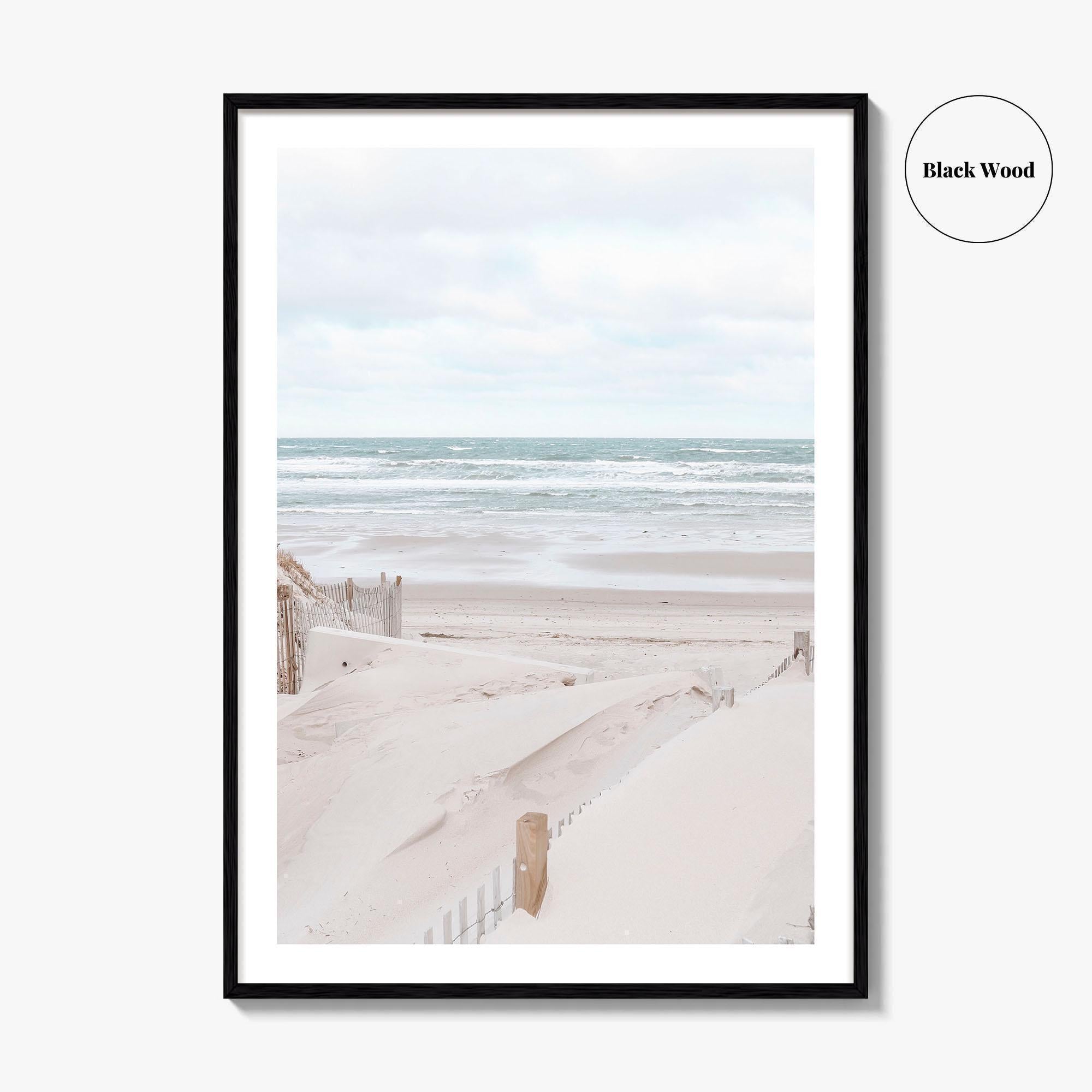 Cape Cod Fine Art Photo Print, Massachusetts Beach Ocean Waves Poster, New England