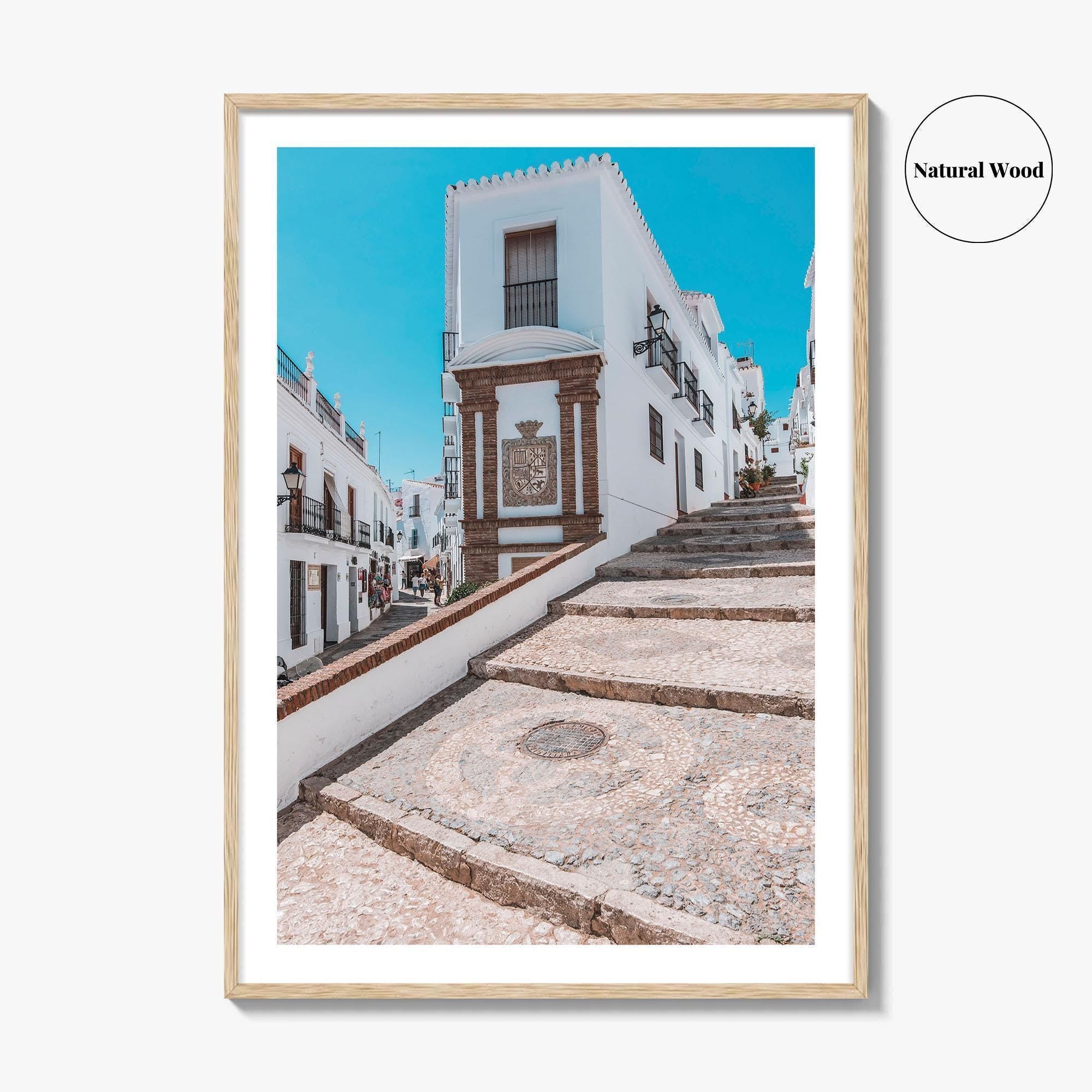 Frigiliana Fine Art Photo Print, Nerja, Malaga, Andalusia Spain, Wall Decor Poster