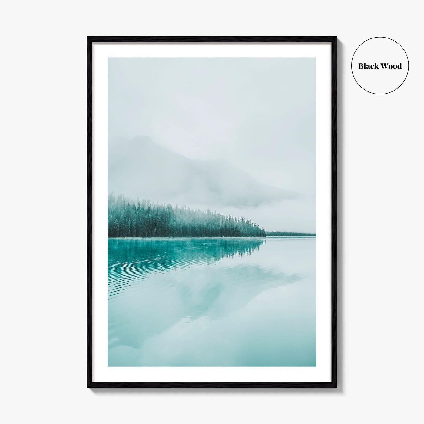 Emerald Lake Fine Art Photo Print, Yoho National Park BC Canada, Canadian Rockies