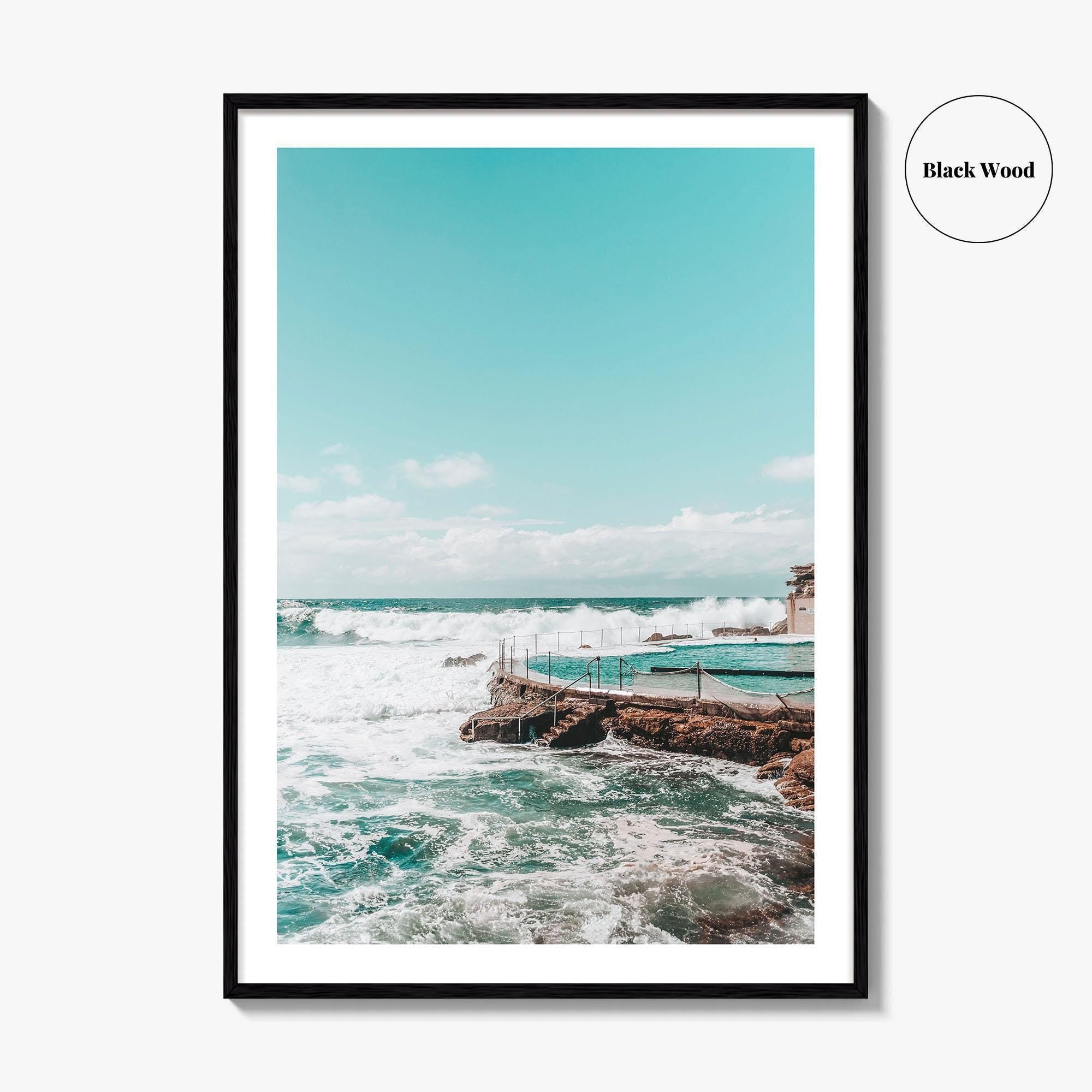 Bronte Beach Ocean Pool Fine Art Photo Print, Sydney NSW Australia, Wall Poster