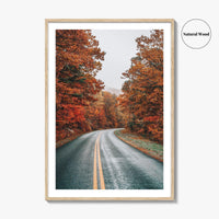 Blue Ridge Parkway Fine Art Photo Print, Virginia, Appalachian Mountains, USA Wall Poster