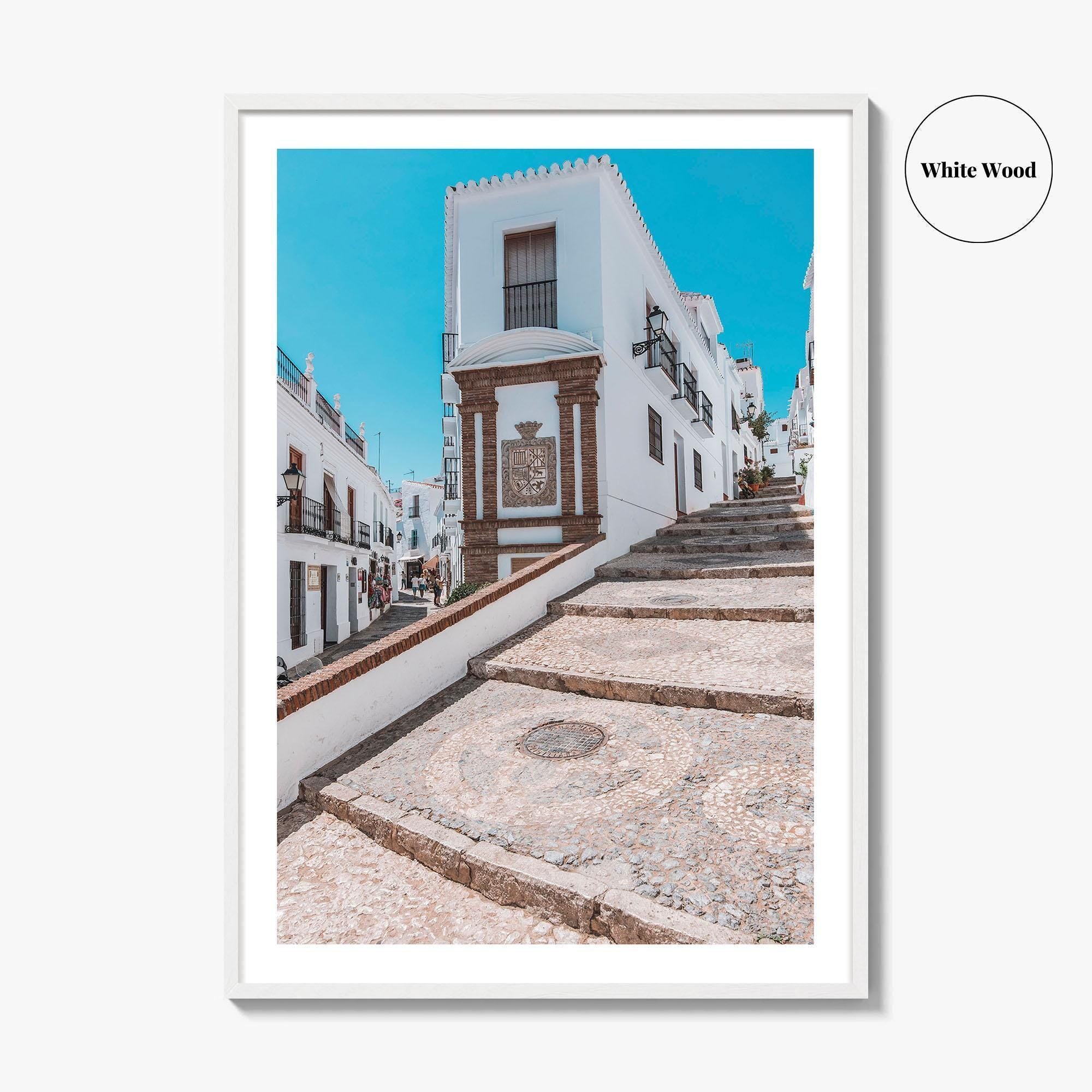 Frigiliana Fine Art Photo Print, Nerja, Malaga, Andalusia Spain, Wall Decor Poster